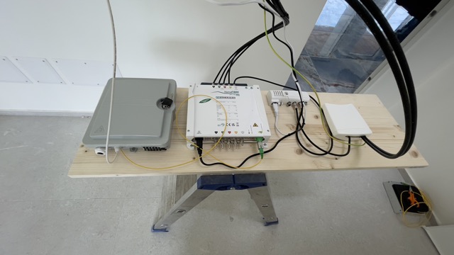 Preparazione Centrale Testa Fibra Riccione